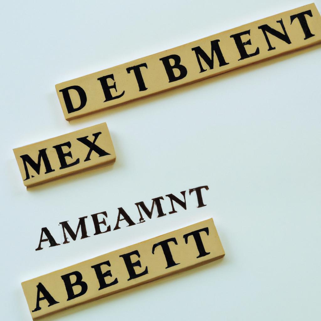 Managing Assets ‍and Debts